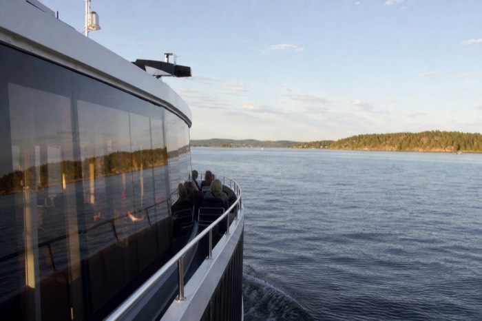 Oslo Guided Sightseeing Fjord Cruise on a Premium Silent Boat